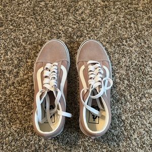 Size 8 Women’s Beige Vans